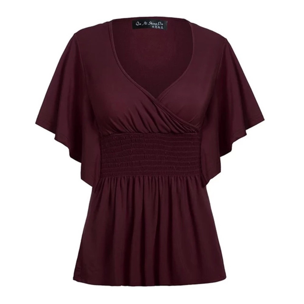 Price Drop! Burgundy Blouse